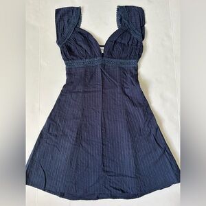 Princess Polly size 0 Charcoal Lace Dress used excellent condition